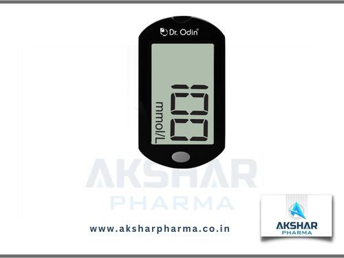 Blood Glucose Meter Black - Meter Only Recommended For: Hospital