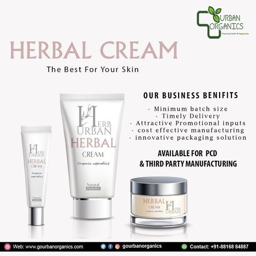 Herbal Moisturizer Cream In 3Rd Party Manufacturing Age Group: Men