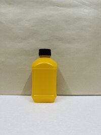 HDPE Square Golden Pesticide Bottle (BSF Shape)