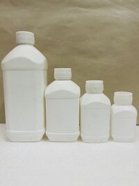 HDPE Square White Pesticide Bottle