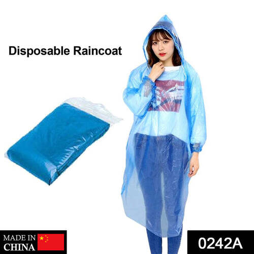DISPOSABLE EASY TO CARRY RAINCOAT (0242A)