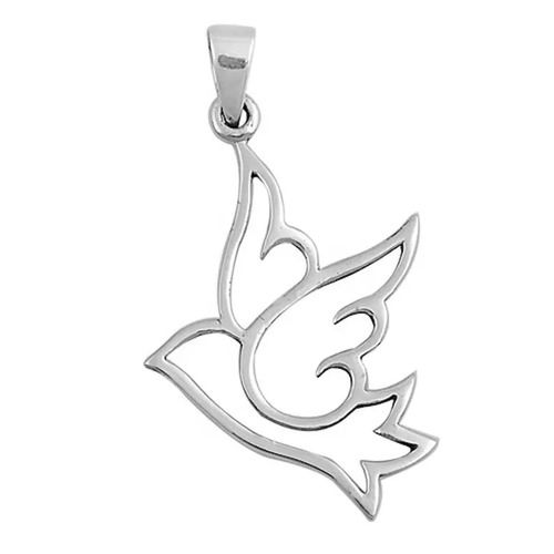 925 Sterling Silver Handmade Silver Birds Pendant Gender: Women