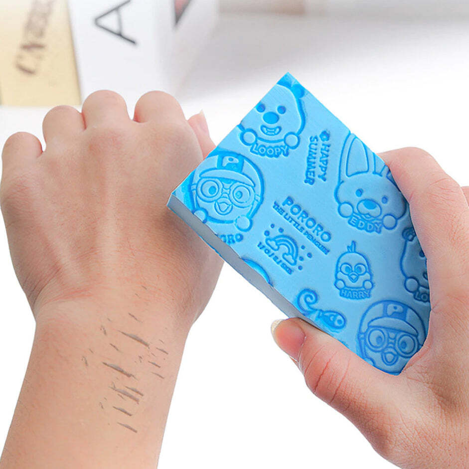 ULTRA SOFT EXFOLIATING SPONGE DEAD SKIN REMOVER SPONGE FOR BODY FACE SCRUBBER FOR WOMEN AND MEN (6234)