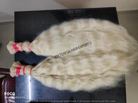 High Quality Indian Blonde Weft Hair Extensions