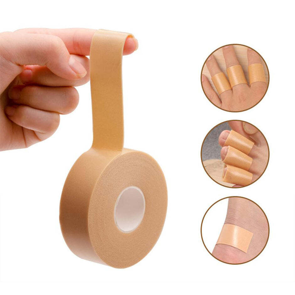ANTI-WEAR FOAM COTTON HEEL STICKER TAPE PATCH BLISTER PLASTER WATERPROOF FIRST AID BLISTER PEDICURE PAD FOOT CARE INSOLE (6224)