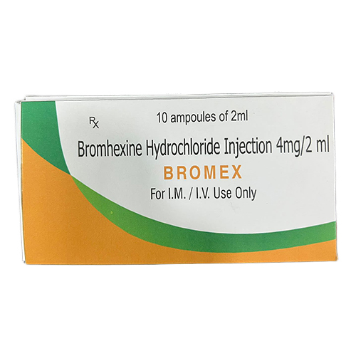 4 Mg Bromhexine Hydrochloride Injection Keep Dry & Cool Place