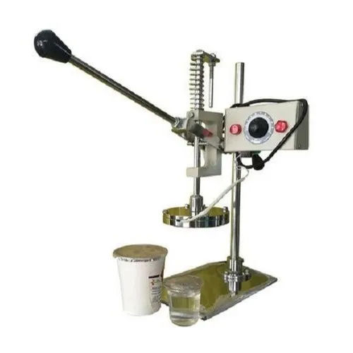 Silver Hand Operated Cup And Jar Sealing Machine