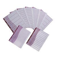 INDEX SET WHITE PP-1 TO 31