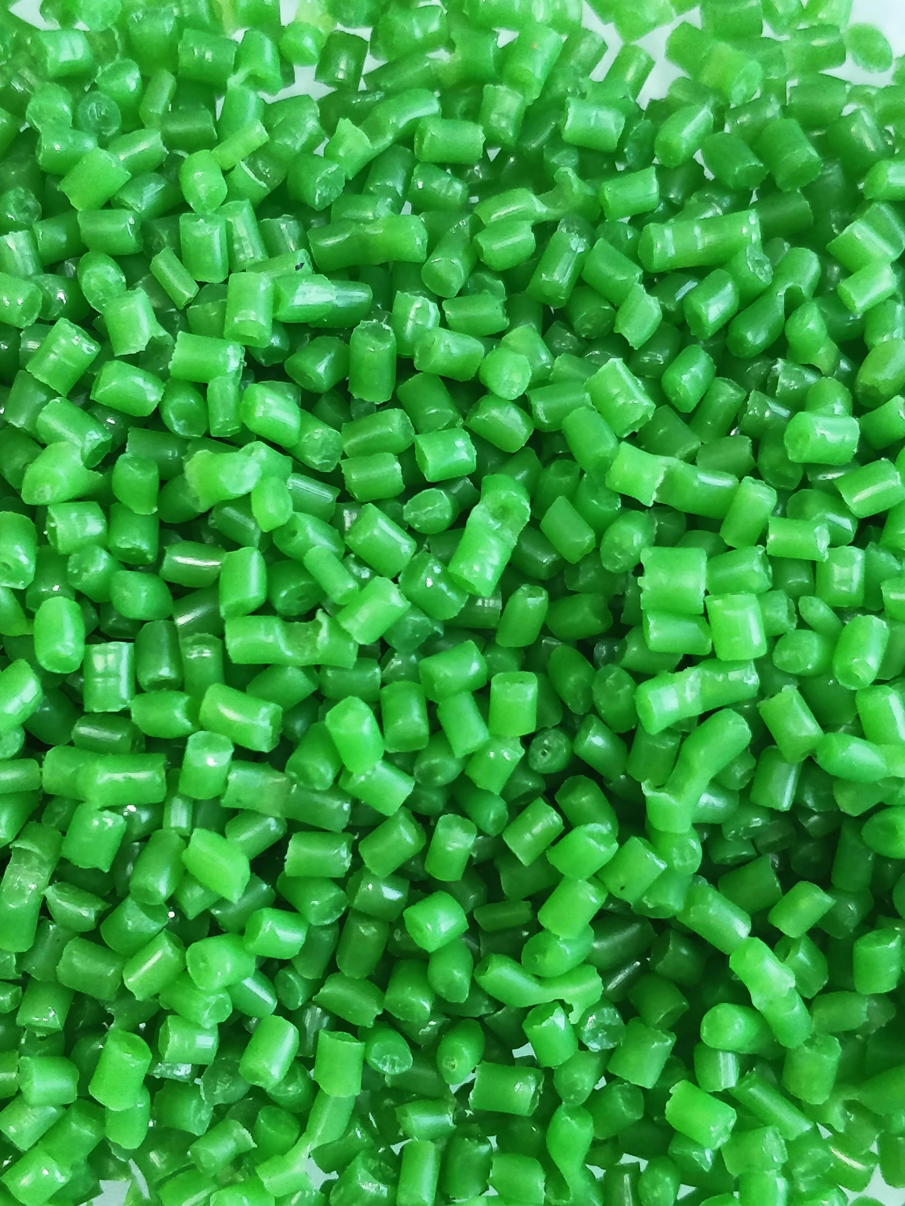 PP Virgin Color Granules Green