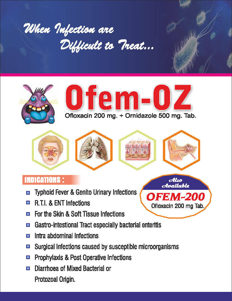 OFLOXACIN 200 MG TABLET