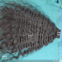 Virgin Curly Human Hair Extensions
