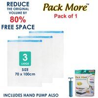 vacuum storage bags Large ( 70 cms x 100 cms )