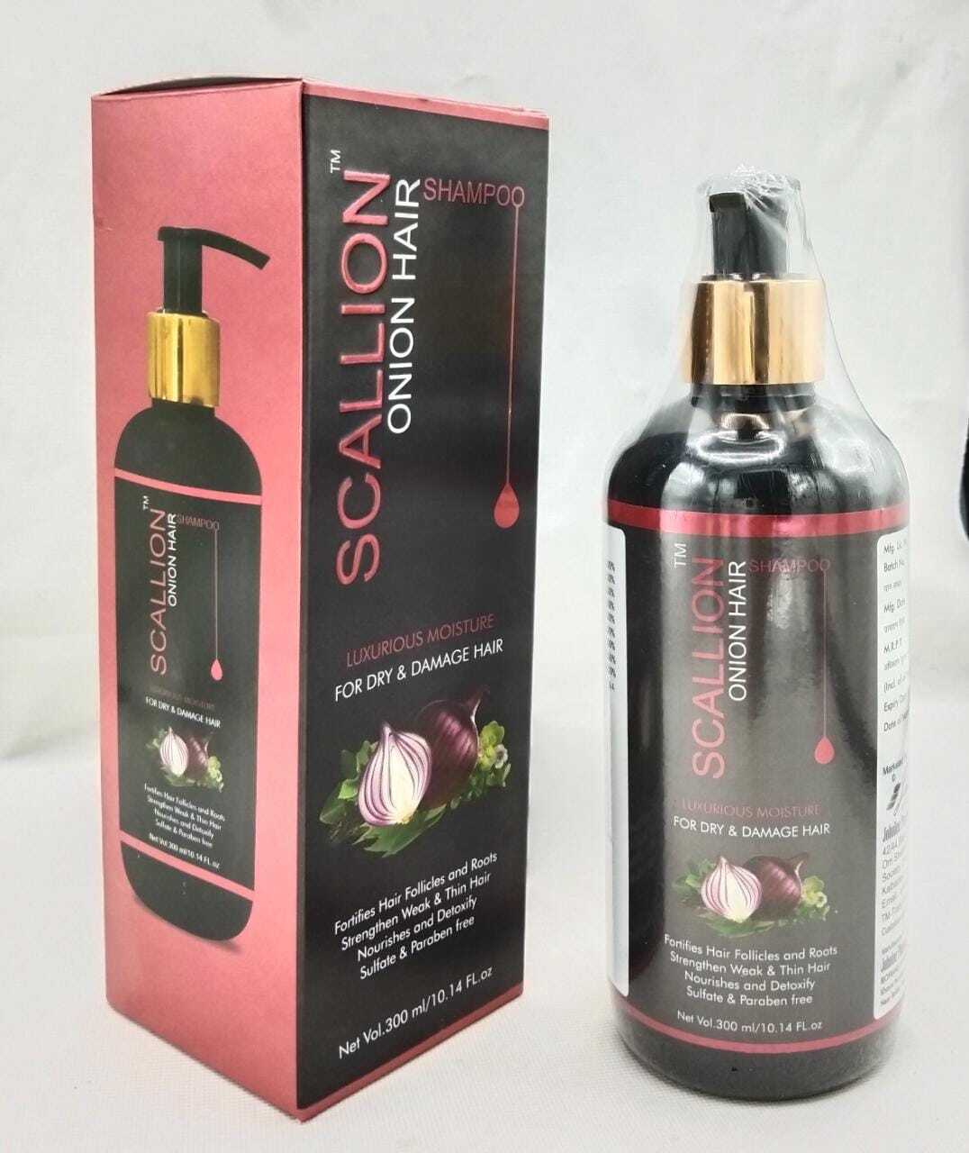 Onion Hir Oil And Shampoo