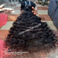 Indian Virgin Deep Curly  Human Hair Extensions