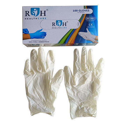 Latex Examination Hand Gloves