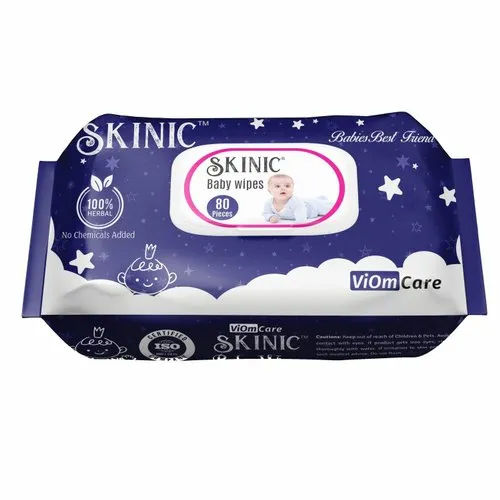 White Skinic Herbal Extract Baby Wipes