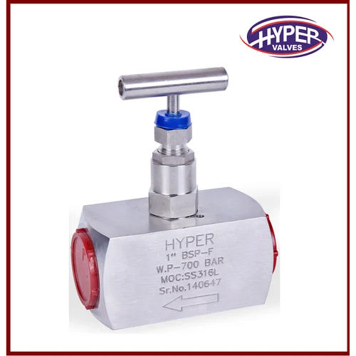 Silver High Pressure Needle Valve