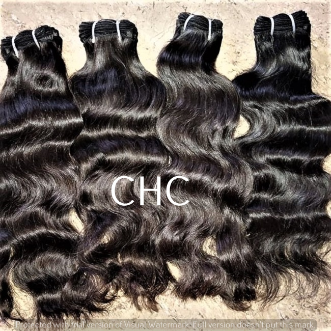 HIGH GRADE INDIAN DOUBLE WEFT NATURAL HUMAN HAIR EXTENSIONS