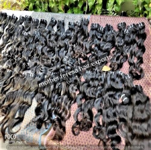 HIGH GRADE INDIAN DOUBLE WEFT NATURAL HUMAN HAIR EXTENSIONS