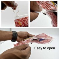 6PCS PERSONAL CARE COMBO IN ZIP PRINTED POUCH BAG (4873)