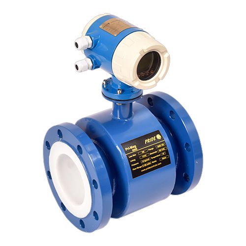 Blue Electromagnetic Flowmeter Waste Water