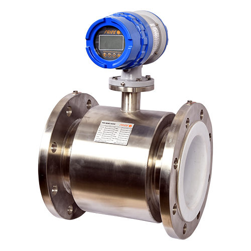 Silver/Blue Electromagnetic Flowmeter For Milk