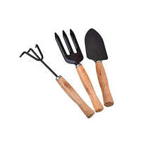 Set Of 3 Mini Tools - Metal Material, Various Sizes Available | Ideal For Garden Use, High-quality Craftsmanship For Efficient Gardening