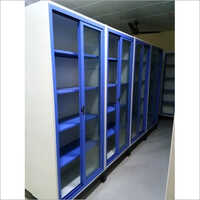 Blue Laboratory Chemical Cabinets