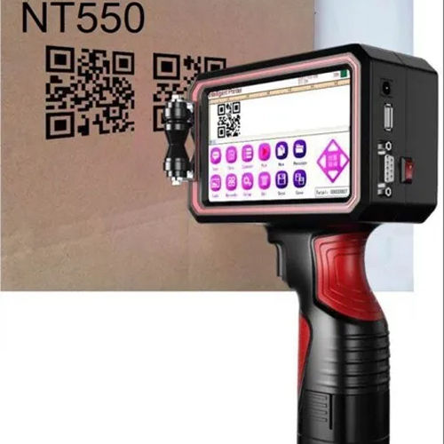 Plastic Body Handheld Inkjet Batch Coder Machine