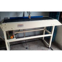 White Batch Coding Conveyor