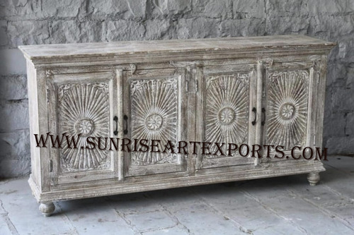Sunrise International Wooden Carved Sideboard