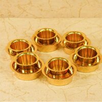 Brass Coffee Dabara Tumbler Set Peetal Ka Dabara Serving Drinkware Tumbler for Serving Filter Coffee
