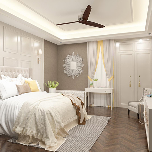 Kids Bed Room Interior Designing Service - Various Materials Beige Palette | Custom Design Child-Centric Flexible Options