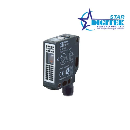 E3S-CL - Diffuse Photoelectric Sensor 40-500mm Range, Metal Case, IP67 Rated, NPN/PNP Selectable Output, Vibration and Shock Resistant, 1,000 VAC Dielectric Strength, Commercial Application