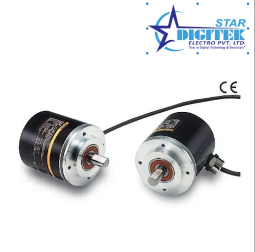 Omron Linear Encoder - Zinc Alloy Case Dia. 60 x L 60 mm | High Performance IP 65 Protection 83 kHz Frequency Response 12-24 VDC Supply