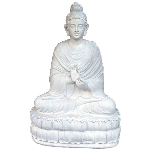 White Buddha Statue