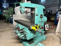 Tos Fa3h Universal Milling Machine - Table Size 1250 Mm X 300 Mm, Xyz Travels 750 Mm X 250 Mm X 330 Mm, Spindle Speeds 45-2000 Rpm, Iso 40 Taper, Complete With Bracket And Vertical Milling Head