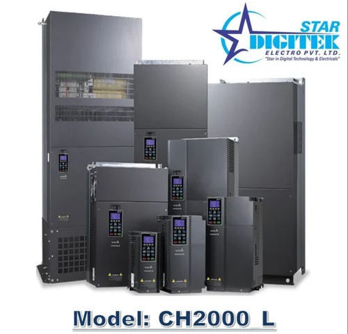 CH2000 Delta Standard Drive - PLC Programmed, 10K Step Capacity, 150% Rated Current | Industrial Application, IP54 Protection Level, 200% Starting Torque at 0.5Hz