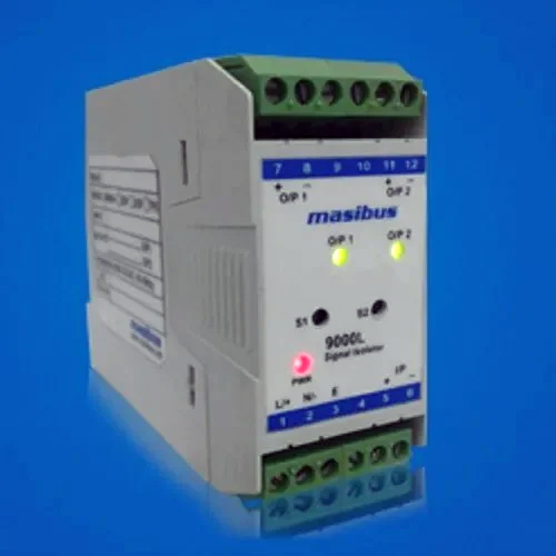 9000L Signal Isolator - Black Gray 24VDC Input Voltage Industrial Application IP54 Protection Level Any Angle Mounting Warranty Included