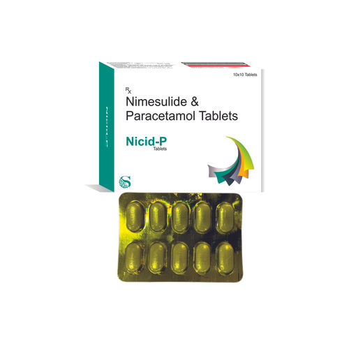 Nimesulide 100Mg And Paracetamol 325Mg Tablets General Medicines