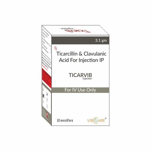 Ticarcillin And Clavulanic Acid Pharmaceutical  Injection