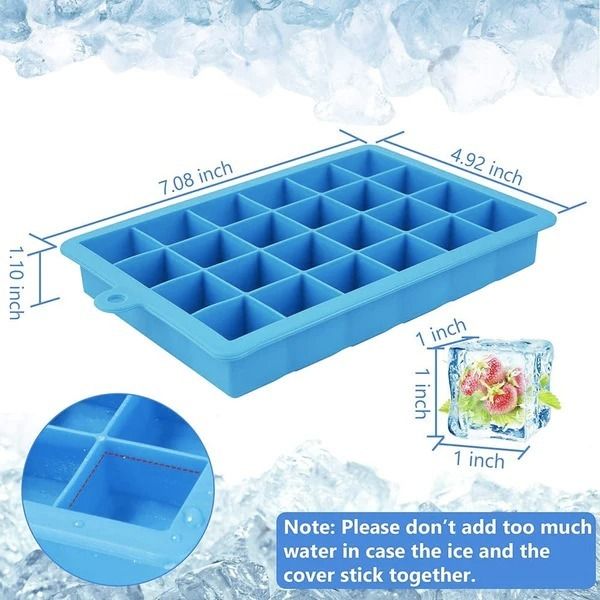 ICE CUBE TRAYS 24 CAVITY