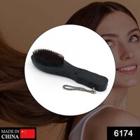 Electric Vibrating Massager Comb Hair Brush Comb Massager (6174) - Multi-color, 171 Grams | Enhances Blood Circulation, Relieves Tension, Invigorates Scalp