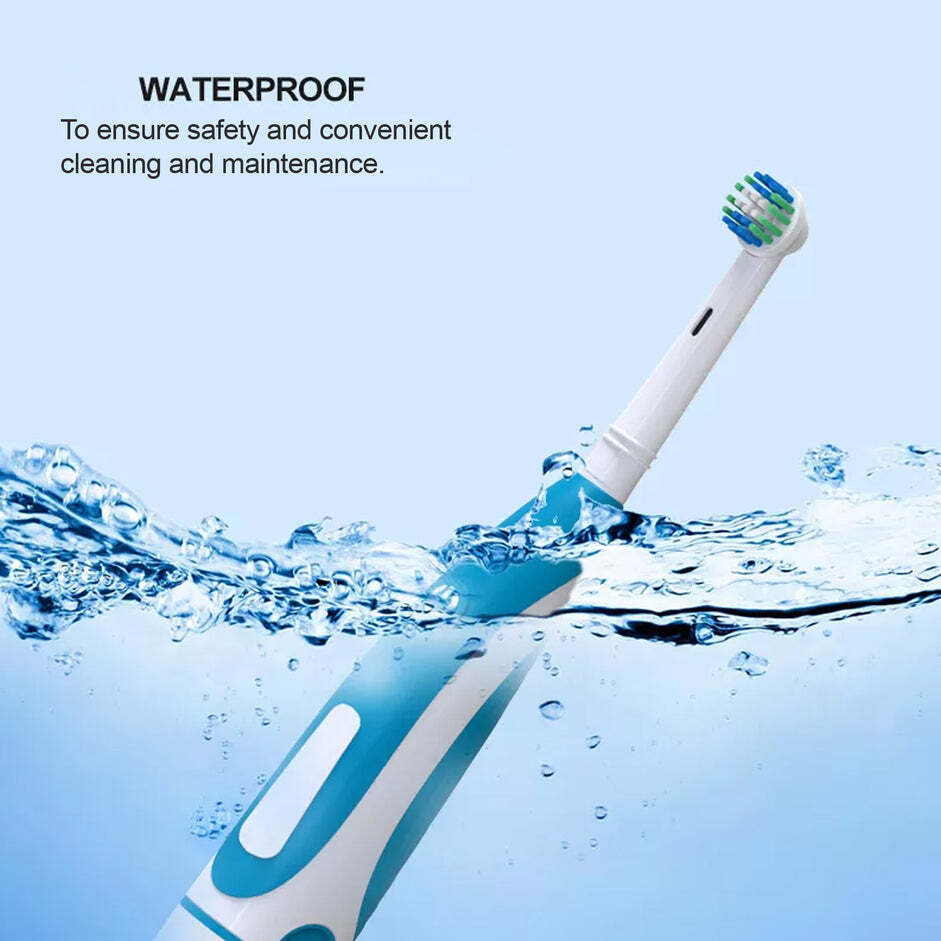 ELECTRIC TOOTHBRUSH FOR ADULTS AND TEENS ELECTRIC TOOTHBRUSH BATTERY OPERATED DEEP CLEANSING TOOTHBRUSH (6209)