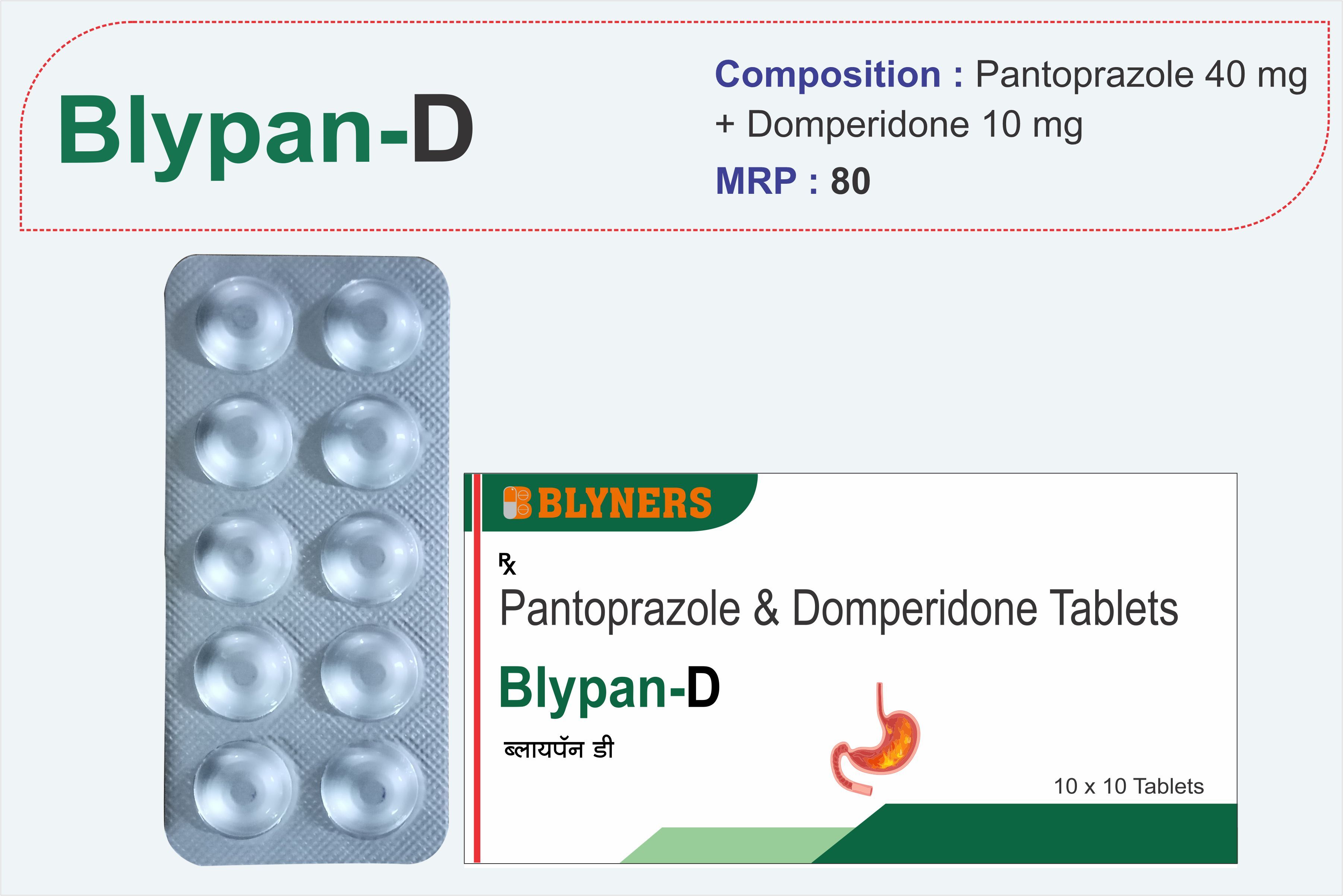 Pantoprazole and Domperidone Tablets