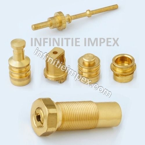 Quinze Brass Polished Revolving LPG Gas Stove Back Nozzle