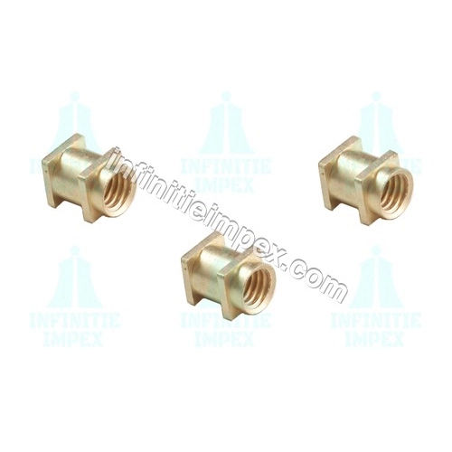 Golden Brass Square Moulding Inserts