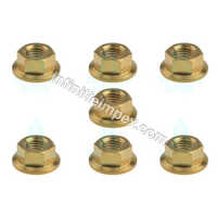 Golden Brass Flang Nut