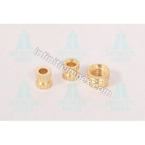 Brass Straight Knurling Inserts Nut