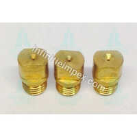 Brass Stove Jet Nipple - Brass Material, Different Sizes Available | Golden Color, Industrial Usage, Warranty Included